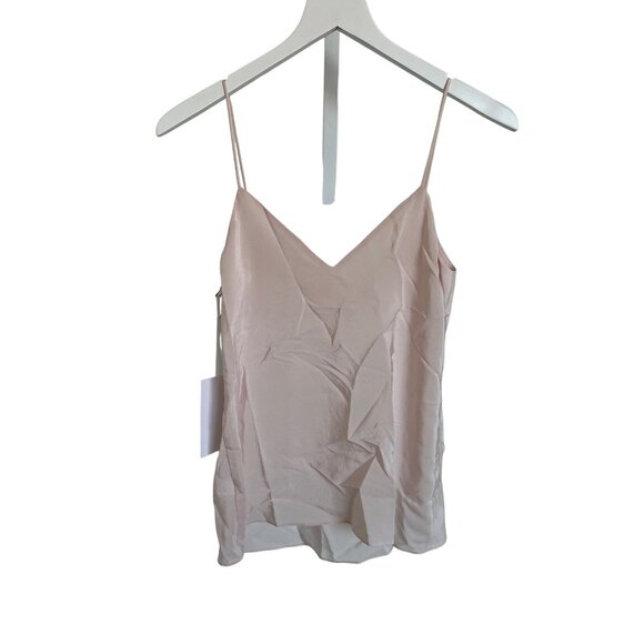Amanda Uprichard Bourbon Blush Pink V-Neck Cami Silk - Picture 6 of 6